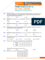 ĐỀ 10 CÁNH DIỀU TỰ ÔN