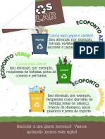 Green Brown Grunge Eco Friendly Recycling Poster (2)