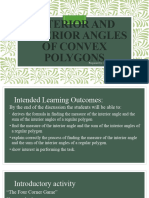 Interior and Exterior Angles of Convex Polygons