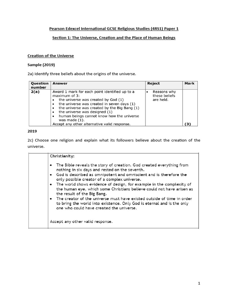 May 2020 Business Paper 1 Mark Scheme