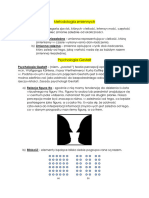 Percepcja I Uwaga - Notatki Na Kolokwium