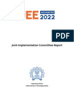 Joint Implementation Committee Report: Organizing Institute Indian Institute of Technology Bombay