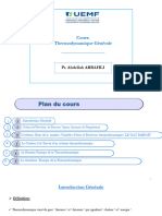 Thermo Générale Parties 1, 2 Et 3