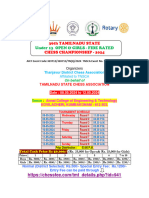 8-12 MAY UNDER 13 36thTAMILNADU STATE_CHESS CHAMPIONSHIP 2024