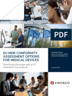 EU MDR Conformity Assesment Whitepaper