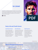 Introduction To Lionel Messi: by Ajay