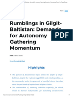 Rumblings in Gilgit-Baltistan_ Demands for Autonomy by S A Shah