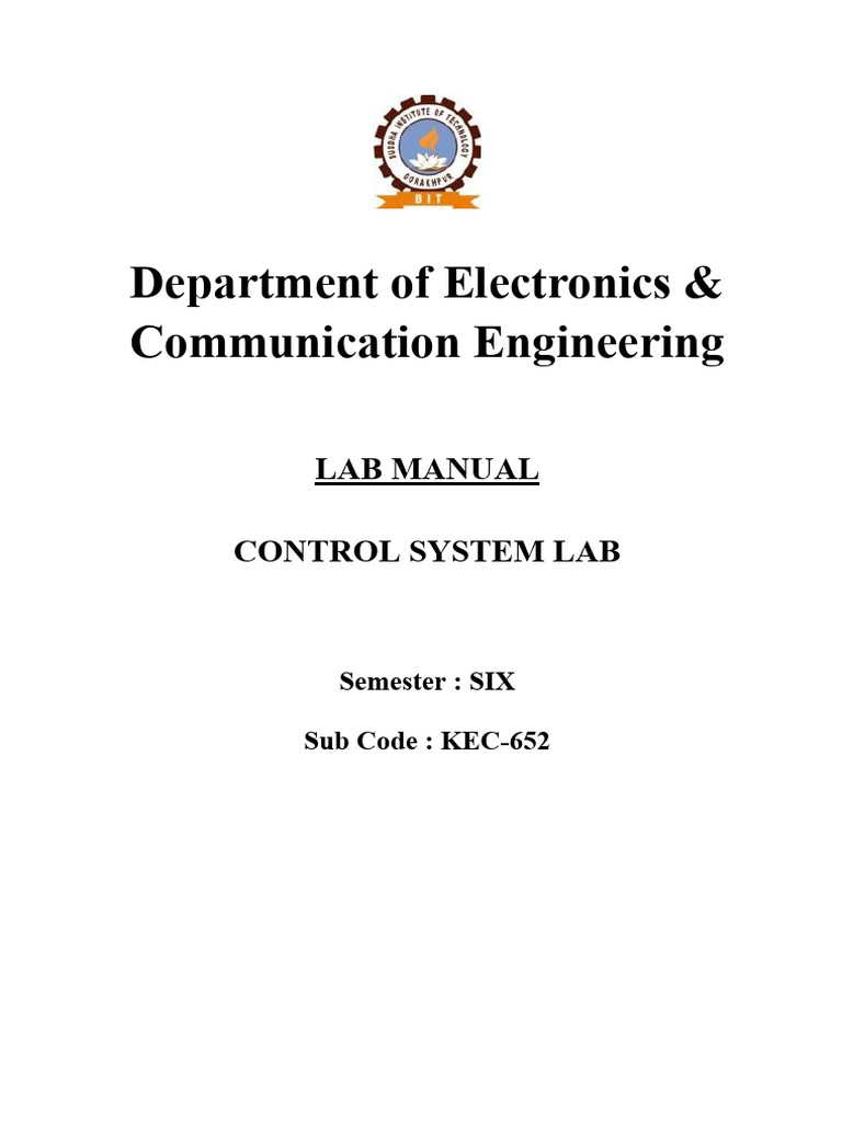 Control system lab manual kec 652 pdf damping control theory