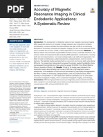 Accuracy of Magnetic Resonance Imaging in Clinical