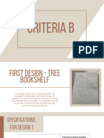 Criteria B - Design