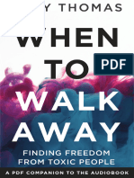 When To Walk Away Audiobook PDF