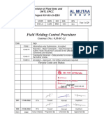 EBS1-FSFA13-SAPR-PRWP-1001-D01-Field Welding Control Procedure