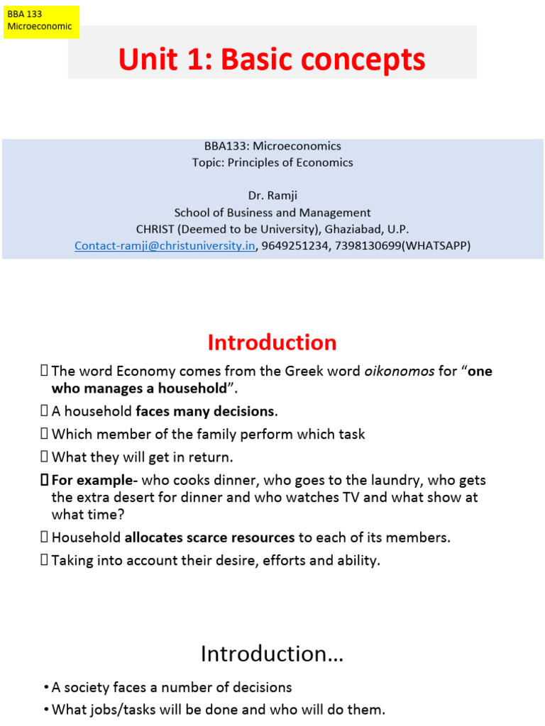 Unit 1 1 Download Free Pdf Inflation Economics
