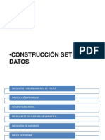 Construcción Set de Datos