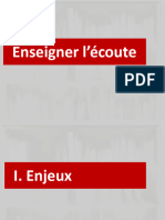 Enseigner L2019ecoute