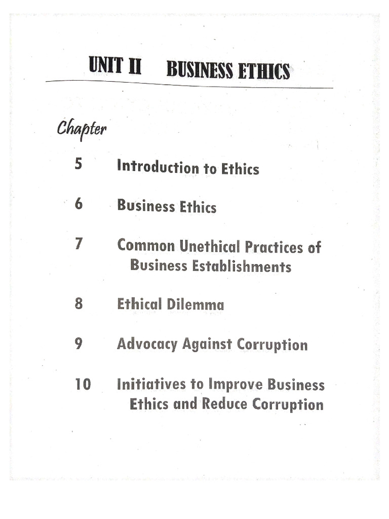 Chapter 5 Introduction To Ethics | PDF