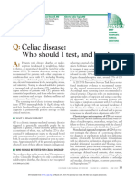 Celiac disease﻿ Who should I test, and how