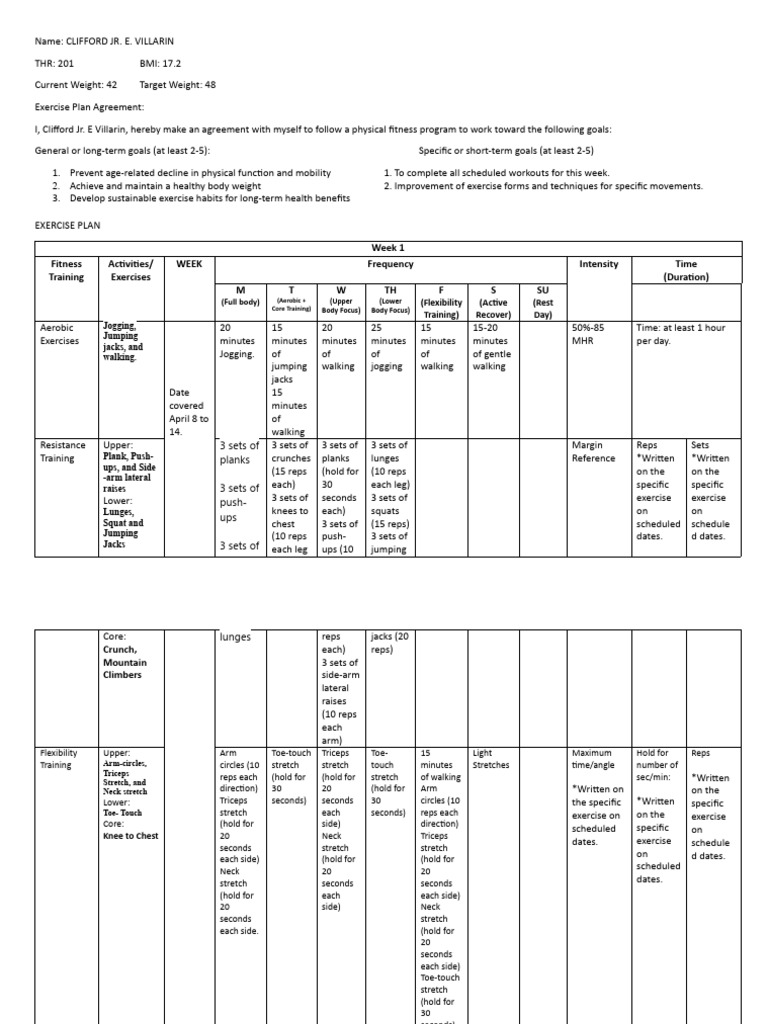clifford-villarin-exercise-plan-pdf-physical-fitness-aerobic-exercise