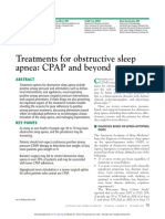 Treatments for obstructive sleep﻿ apnea