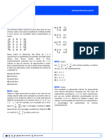 Questions Matematica Matrizes