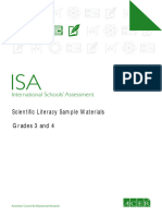 ISA Science Sample Material - G3!10!2023