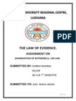 THE LAW OF EVIDENCE (1)