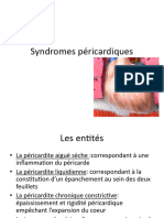 Syndromes péricardiques