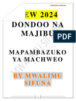 MAPAMBAZUKO DONDOO Na Majibu