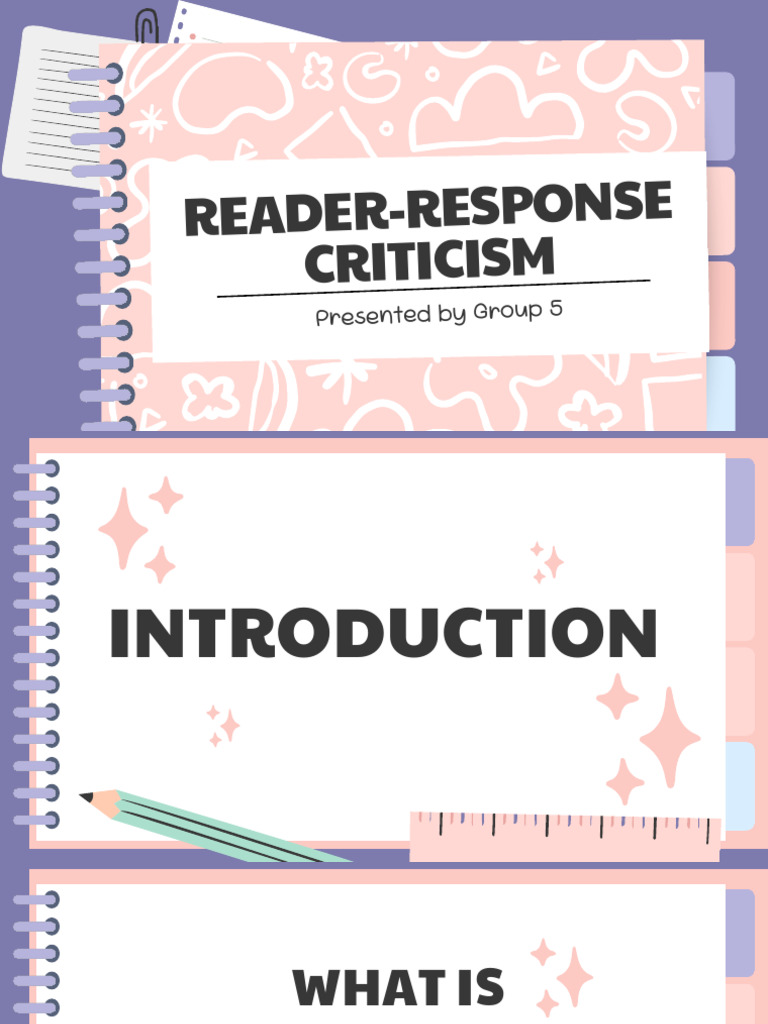 Group-5-Reader-Response 20240326 084247 0000 | PDF | Psychological ...