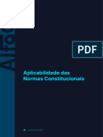 Aplicabilidade Das Normas Constitucionais: Versão Condensada