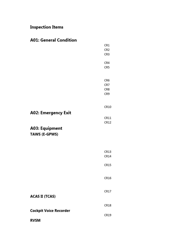 Ramp Inspection | PDF | Aviation