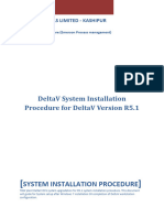 DeltaV Installation Procedure PDF