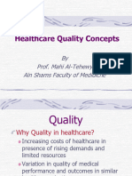 Healthcare Quality Concepts