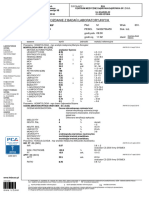 Sprawozdanie Z Badań Laboratoryjnych: Gacek Wiesław 2723 / 31831069