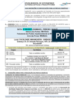 09. EDITAL DE HOMOLOGAÇÃO DAS INSCRIÇÕES E CONVOCAÇÃO PARA AS PROVAS OBJETIVAS em elaboração.docx