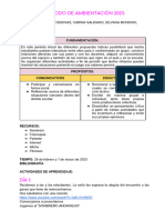 Periodo de ambientación 2023 - Segundo grado