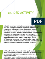 GUIDED ACTIVITY