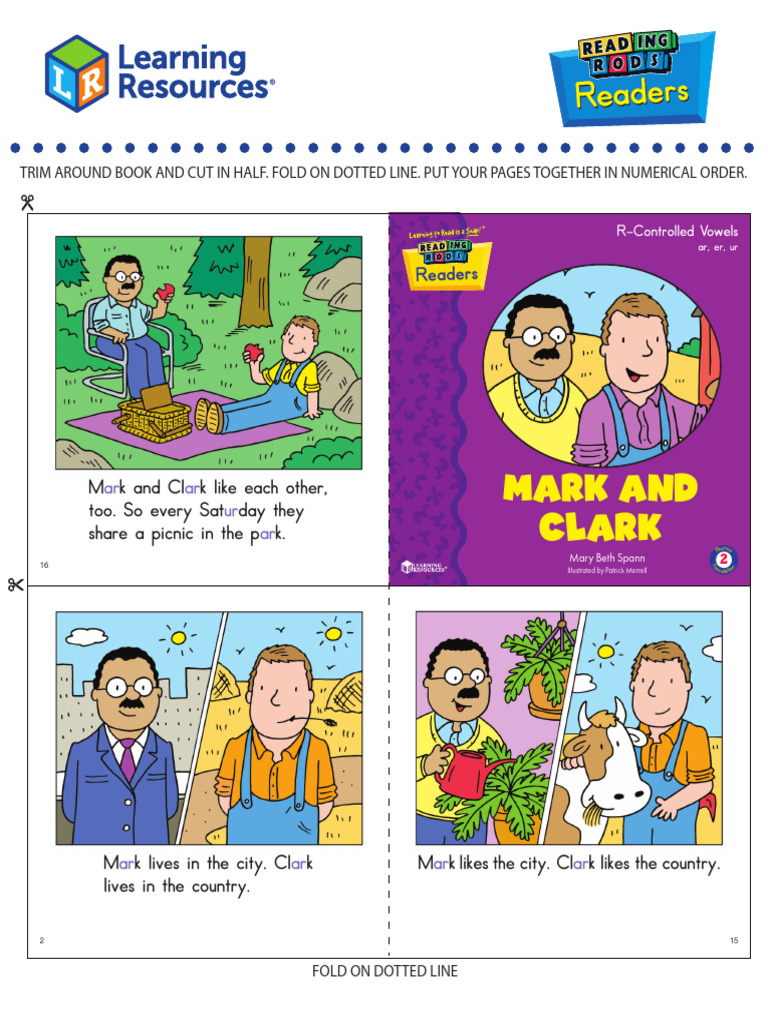 Reading Rods Mark - Clark Book Level 2 | PDF | Written Communication ...