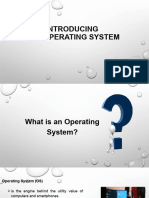 T1 - Introducing The Operating System