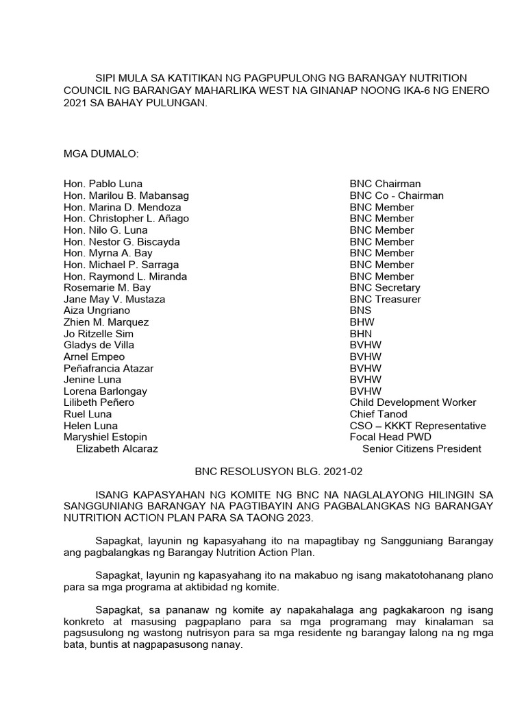 BNC 2023 | PDF