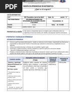 Sesión Tutoria El Respeto