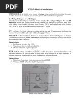 UNIT 5 (Electrical Installations) 1