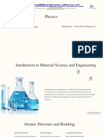 Introduction To Material Science and Engineering