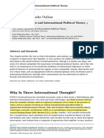 Political Theory and International Law