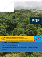 GO-23 Principes D'exploitation Forestière À Impact Réduit (EFIR)