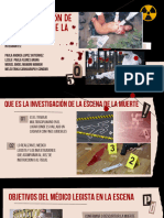 INVESTIGACIóN DE LA ESCENA DE LA MUERTE