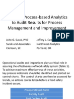 Applying Process Based Analytics