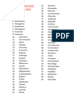 4ta PALABRAS PARA DELETREO