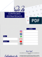 Calendário de Conteúdo Estratégico 2023 PDF