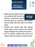 Bahan Diskusi SPM A Pertemuan 1